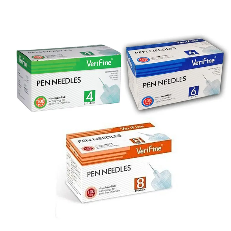 VERIFINE Aiguilles pour stylo d’insuline